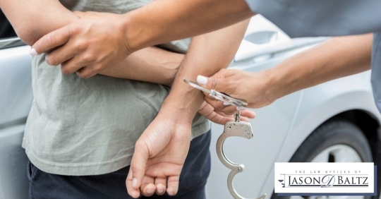 Juvenile in handcuffs